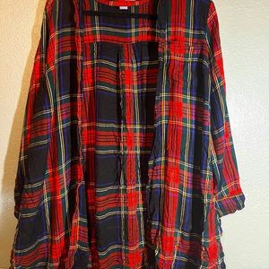 Old Navy Women’s Flannel Cardigan Medium